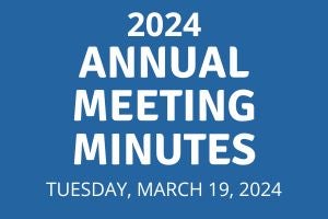 Annual Meeting Minutes 